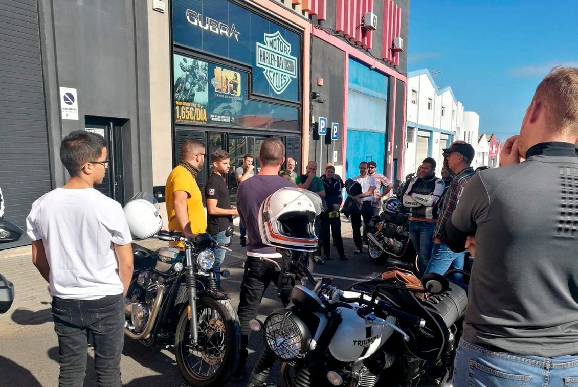 Gubra despide el año con sus amigos, y una ruta por la isla