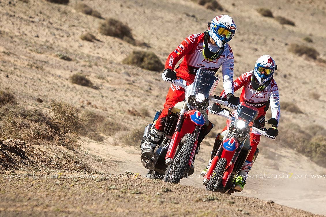 El equipo Honda Canarias, preparado para el Intercontinental Rally 2019