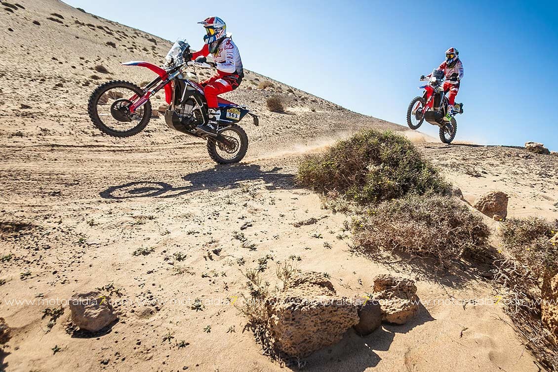 El equipo Honda Canarias, preparado para el Intercontinental Rally 2019