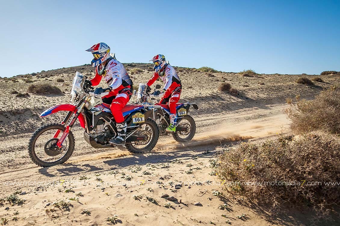 El equipo Honda Canarias, preparado para el Intercontinental Rally 2019