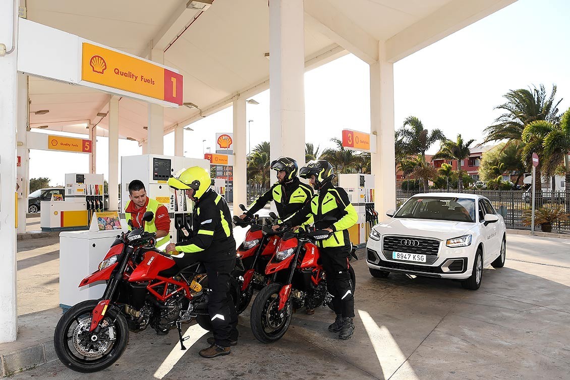 SHELL con DUCATI en la presentación mundial de la nueva Hypermotard 950