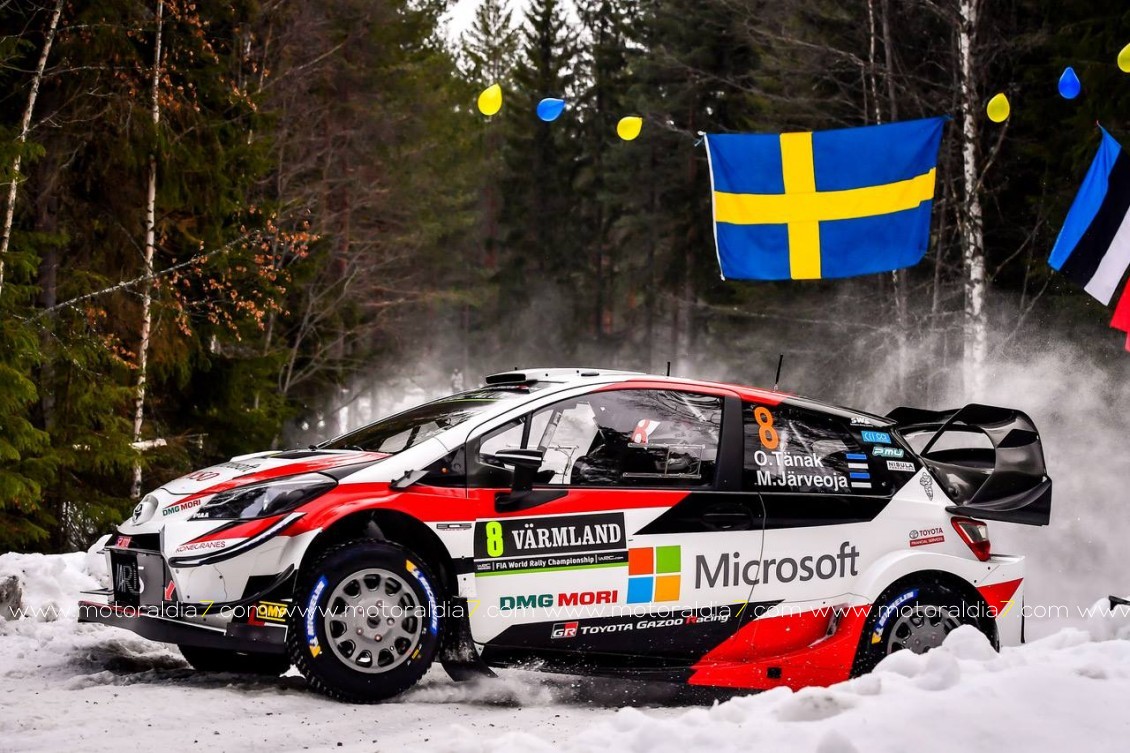 Sunninen y Salminen lideran el Rally de Suecia