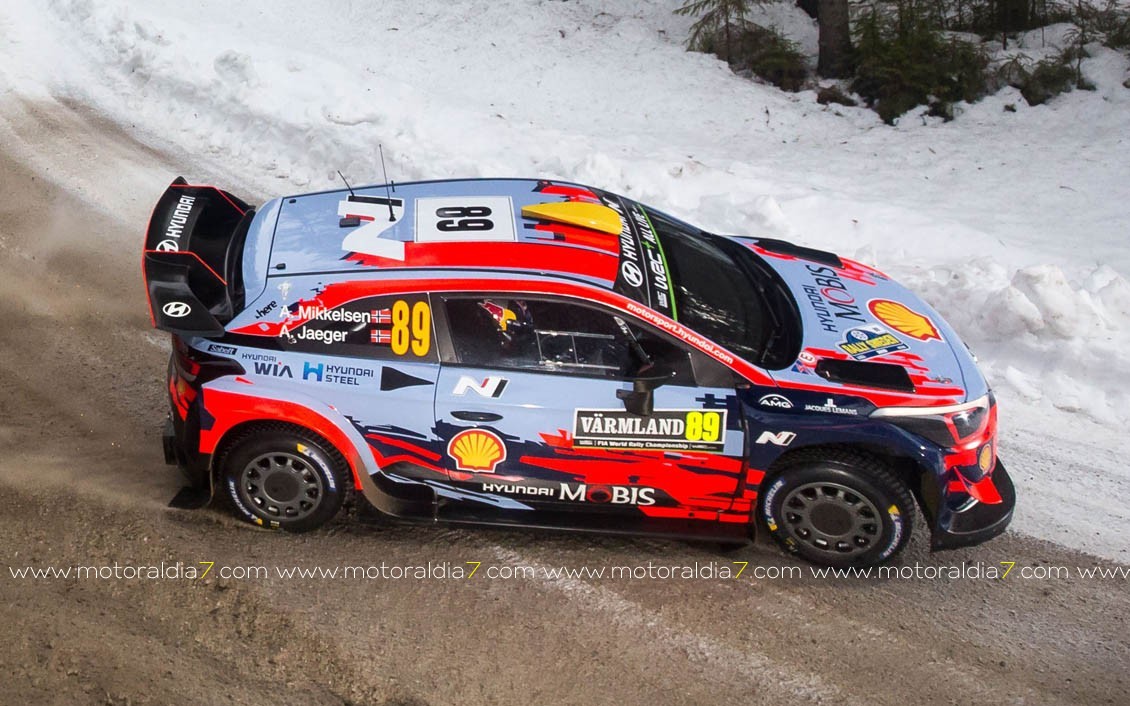 Sunninen y Salminen lideran el Rally de Suecia