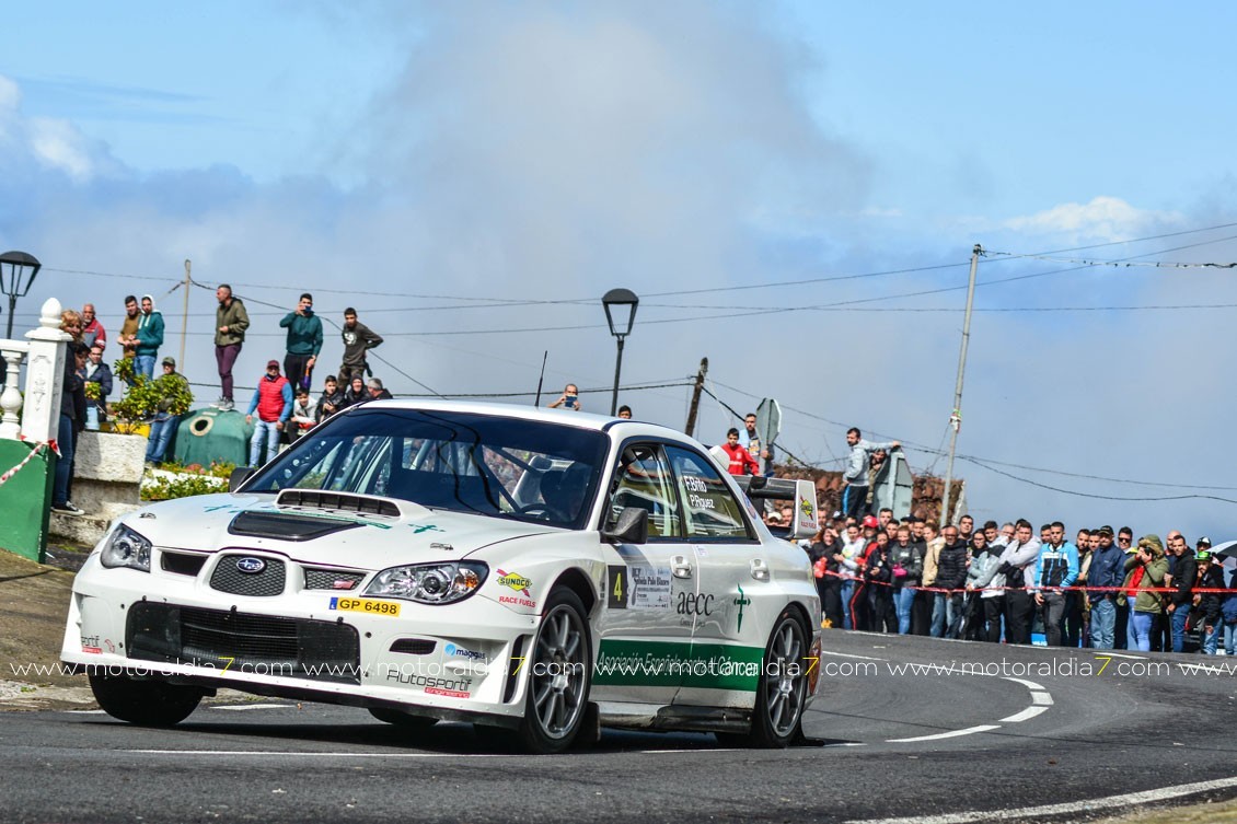 Felix Brito estrenó el Subaru con victoria