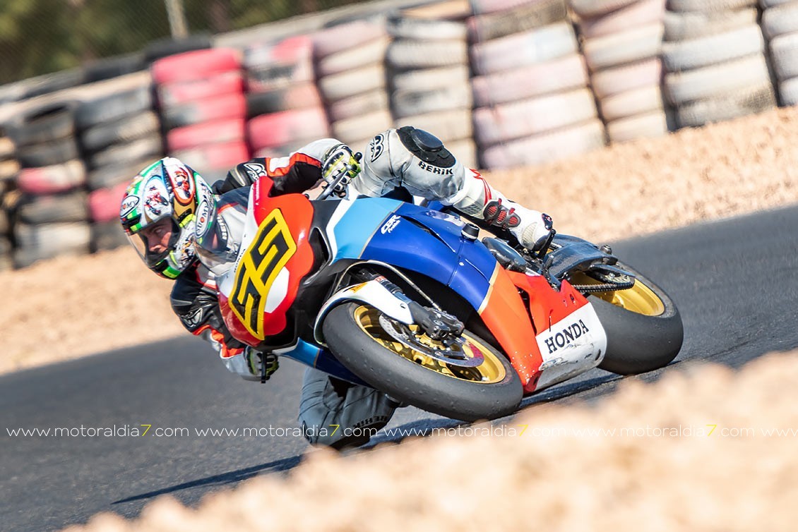 Kenny Huertas piloto de Honda Canarias, subcampeón de Canarias en la Categoría de Stock Extreme