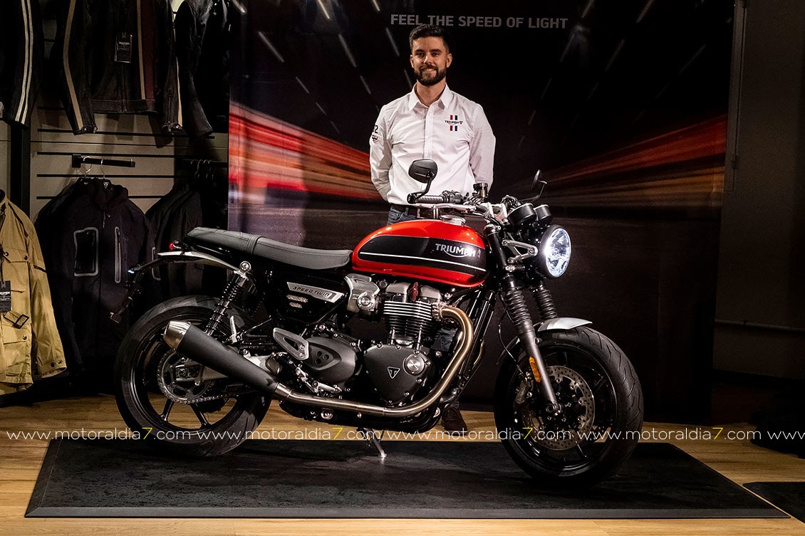 Triumph Speed Twin, ya en Gubra