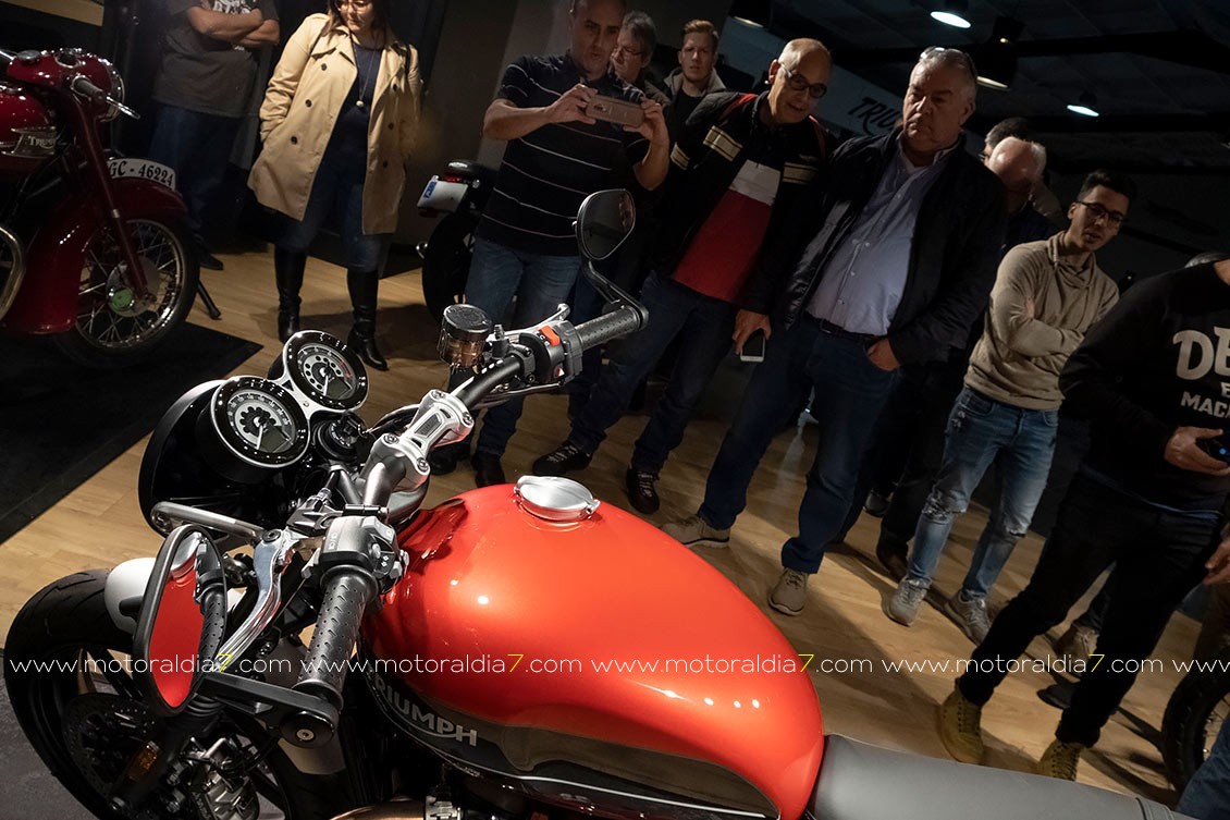 Triumph Speed Twin, ya en Gubra