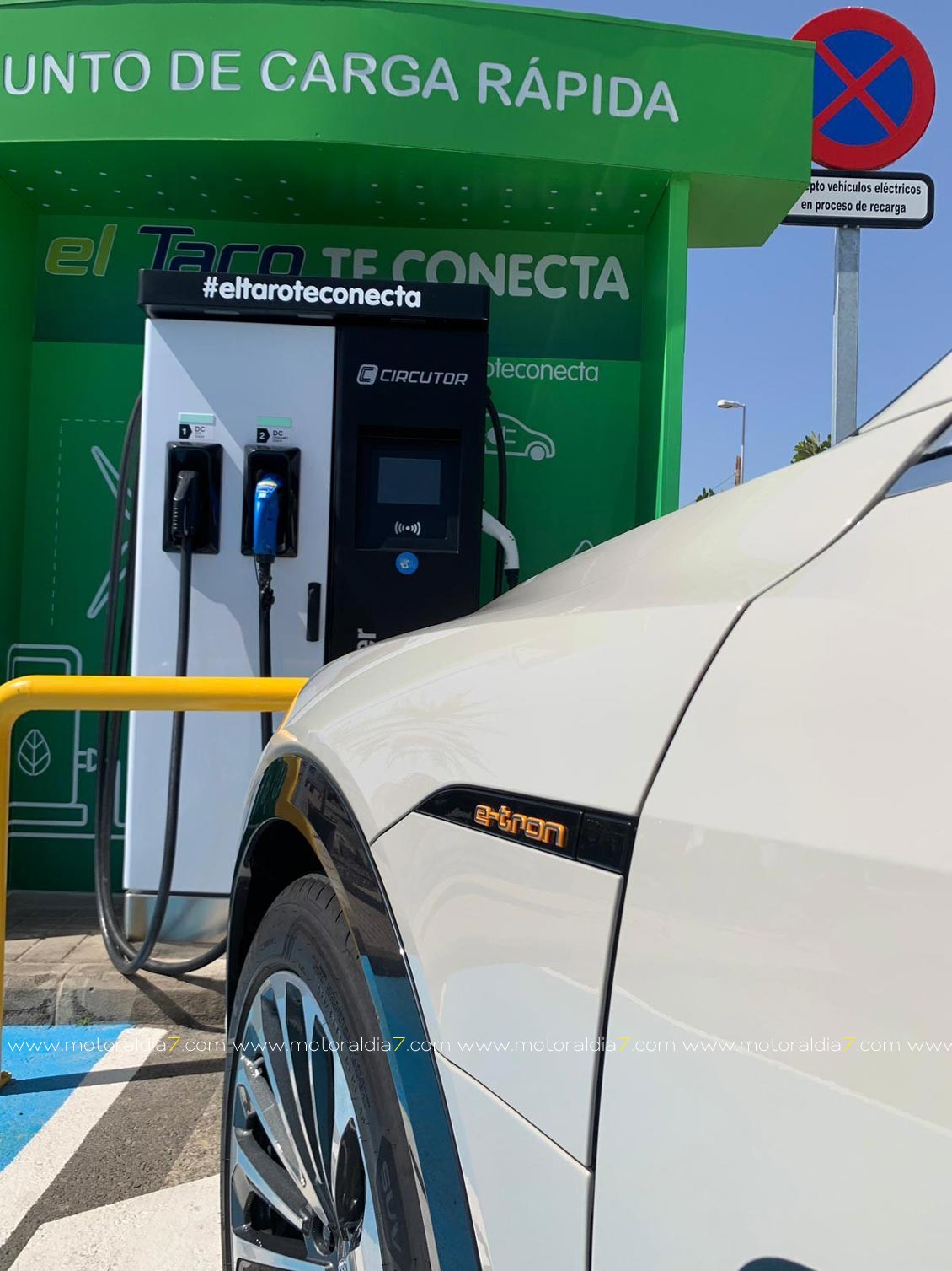 BP El Taro sigue innovando, ahora con punto de recarga eléctrico