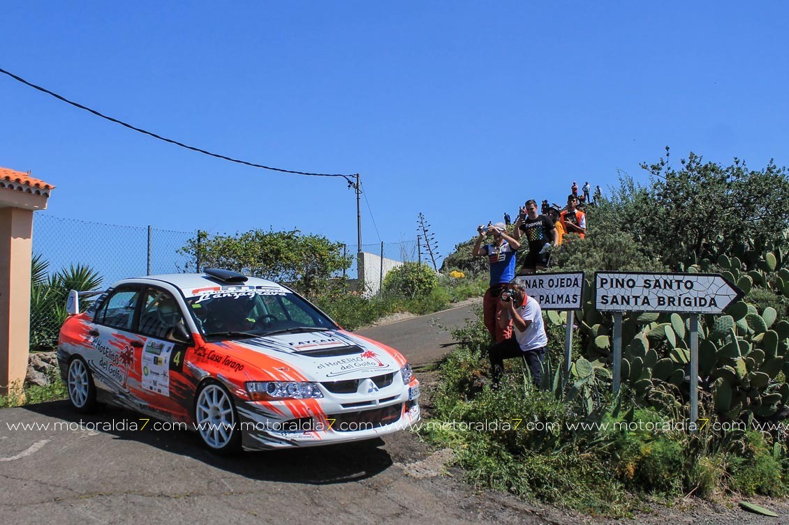 Anibal Machin y Jorge Cedres ganaron en un Santa Brígida muy duro