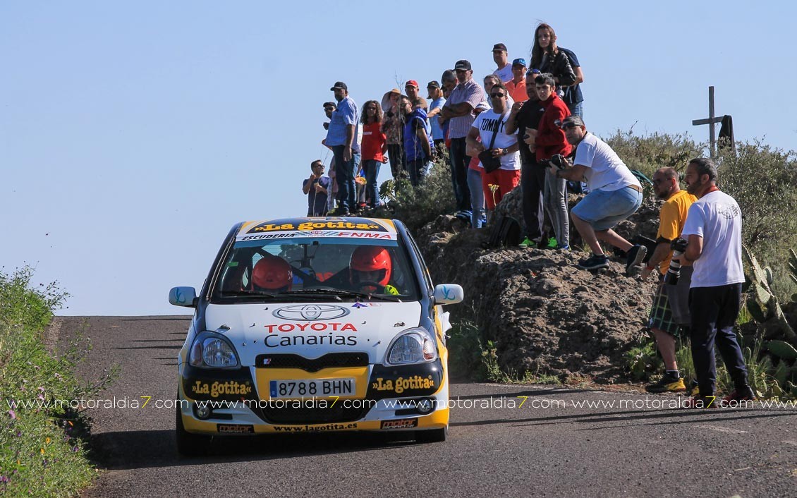 Anibal Machin y Jorge Cedres ganaron en un Santa Brígida muy duro