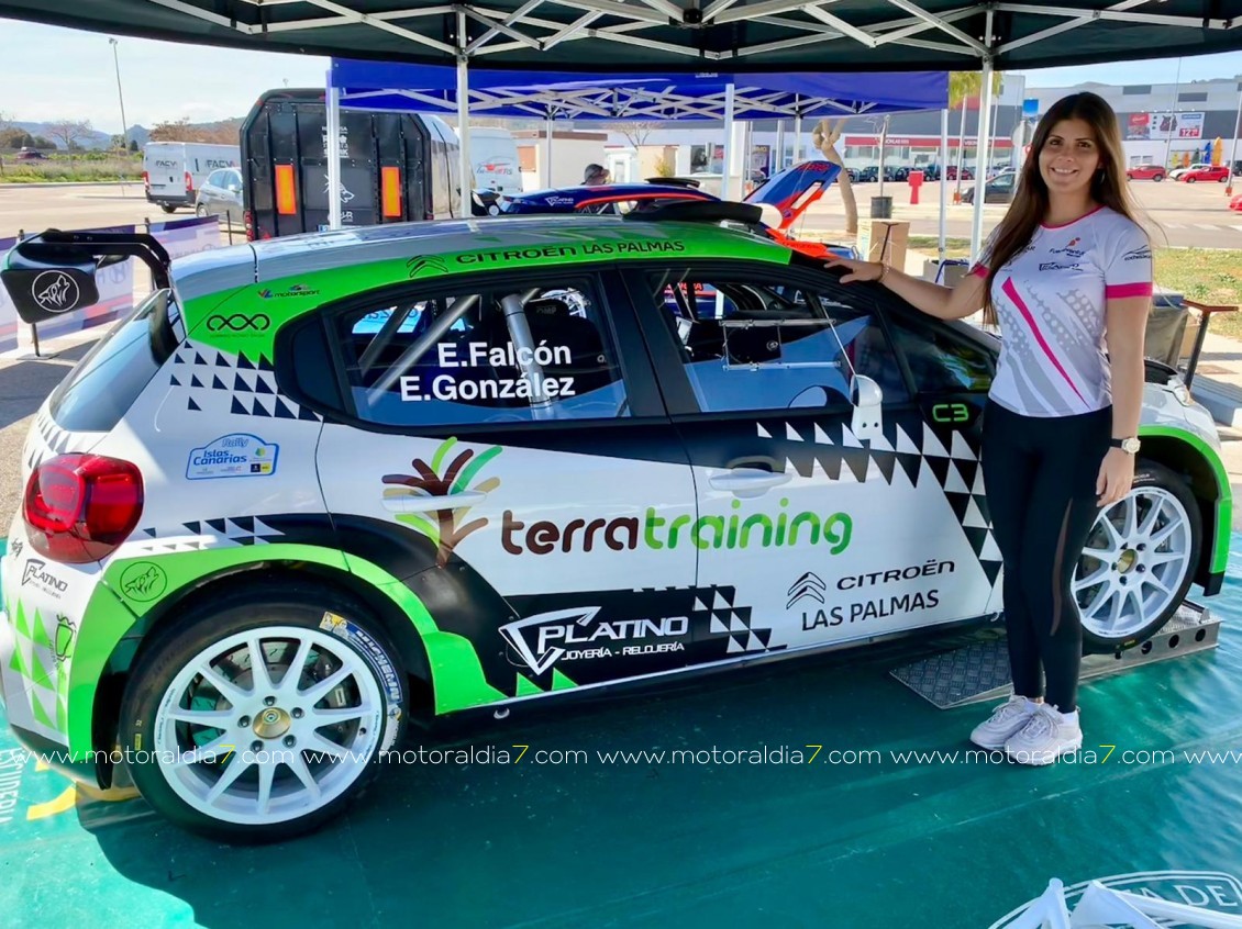 Emma Falcón sigue la progresión con su nuevo Citroën C3 R5