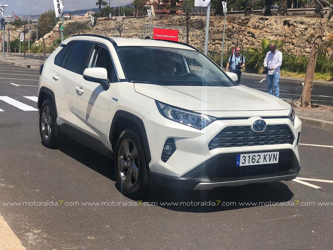 Toyota Canarias presentó su nuevo RAV4, 100% Toyota