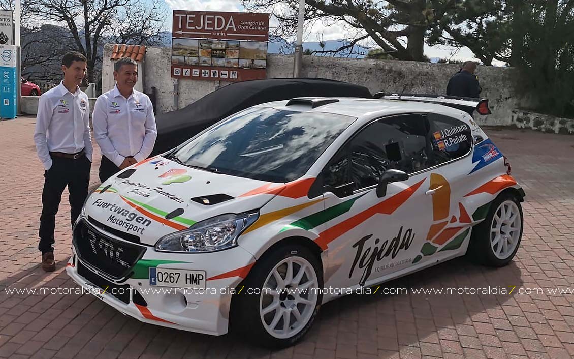 Nuevo coche y nuevo patrocinador para Juan Carlos Quintana