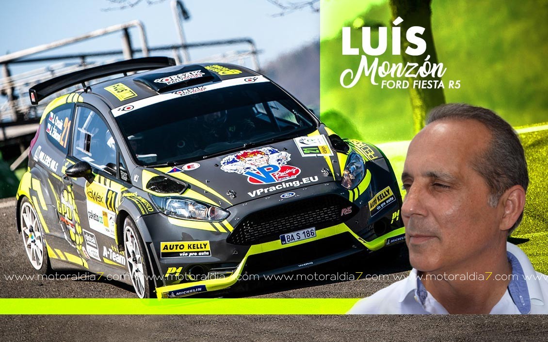 Luis Monzón estará con un Ford Fiesta R5 en el Rally Islas Canarias