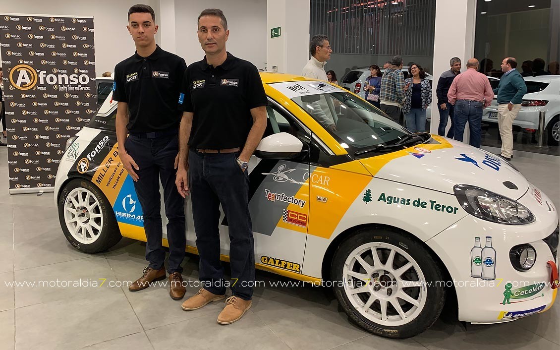 Luis Monzón estará con un Ford Fiesta R5 en el Rally Islas Canarias