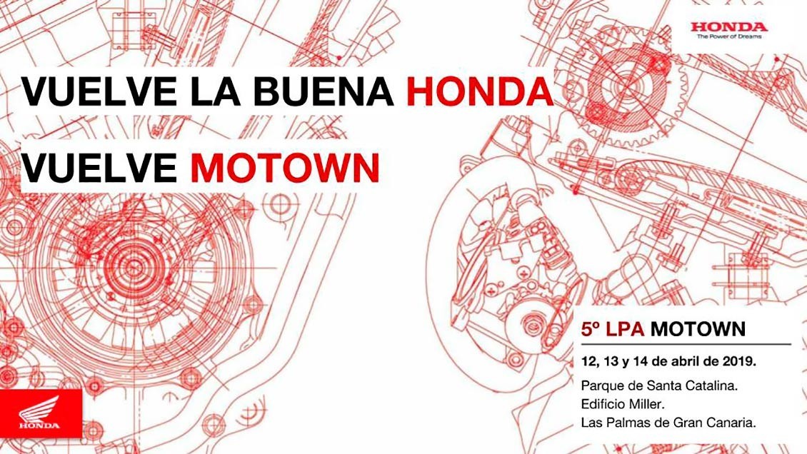 Llega la buena Honda. Llega Motown.