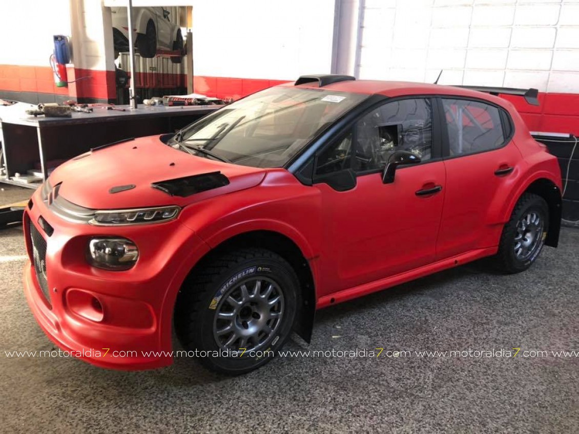 Armide Martin con un Citroën C3 N5