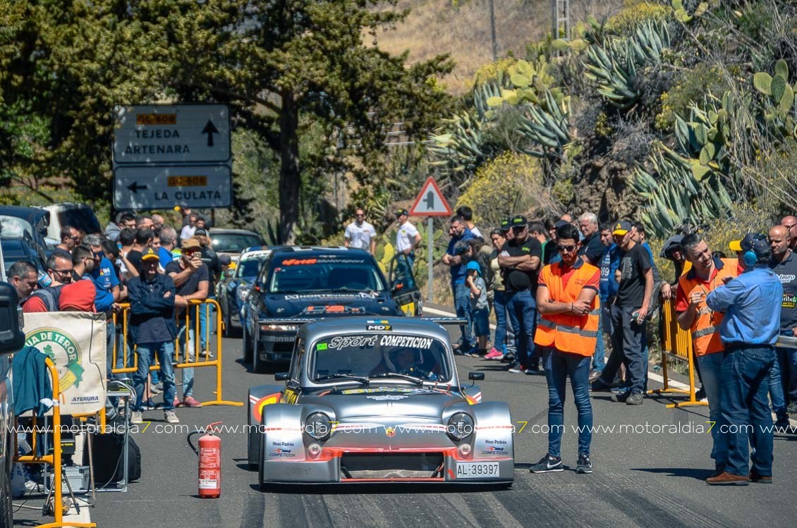 Iván Armas impuso su Porsche en Tejeda