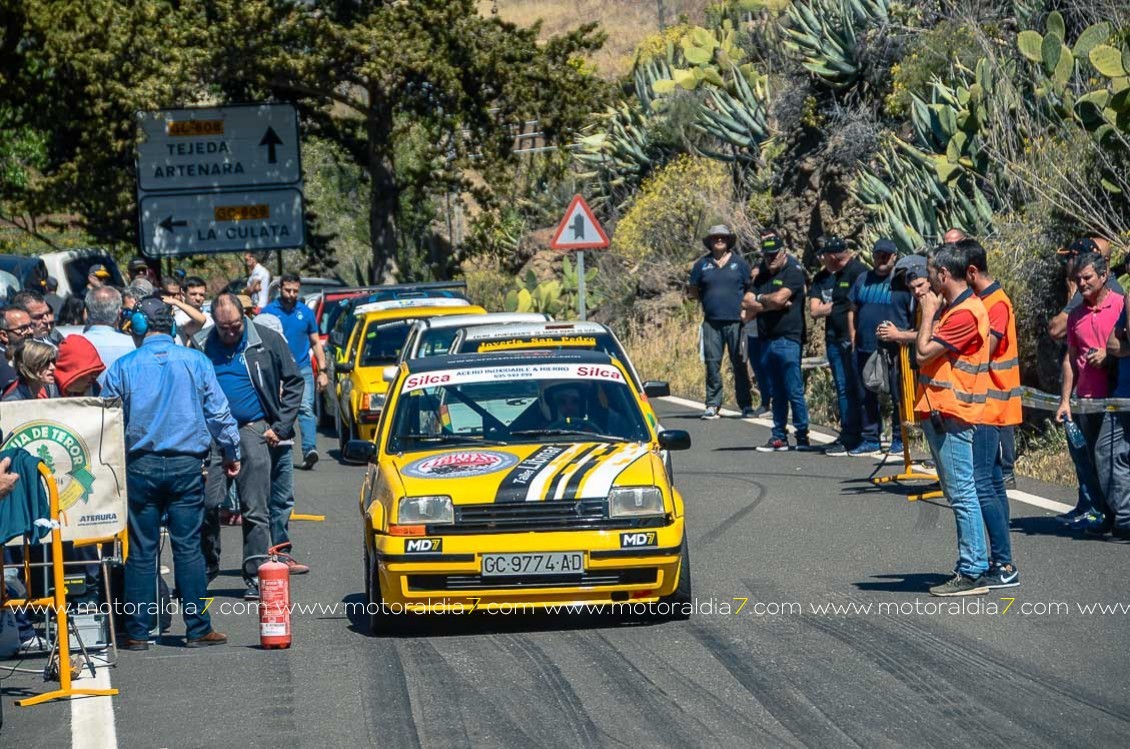 Iván Armas impuso su Porsche en Tejeda