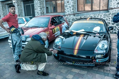 Iván Armas impuso su Porsche en Tejeda