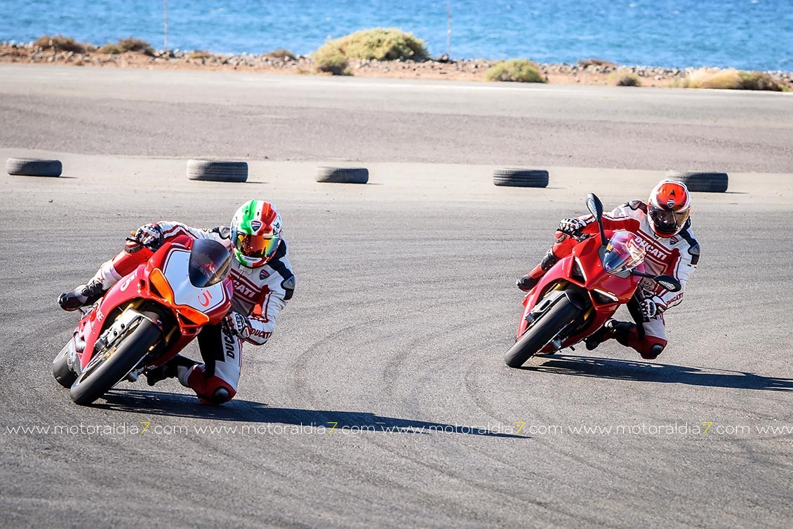 El Circuito de Maspalomas se prepara para recibir a la familia Ducati.