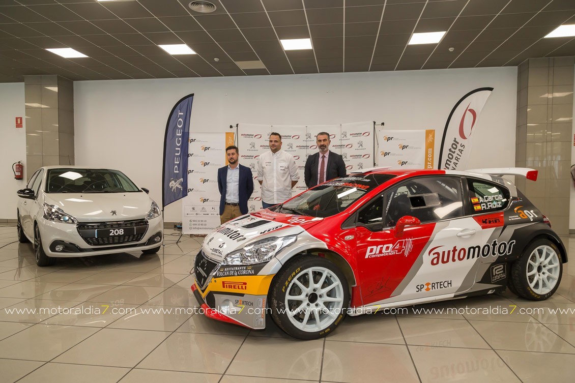 Un Peugeot 208 T16 R5 candidato al título regional en 2019