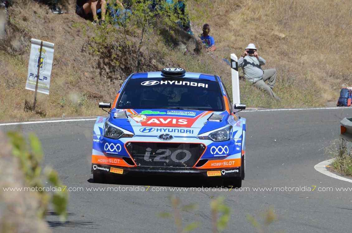 Victoria de Toñi Ponce y Rubén González en pleno Test