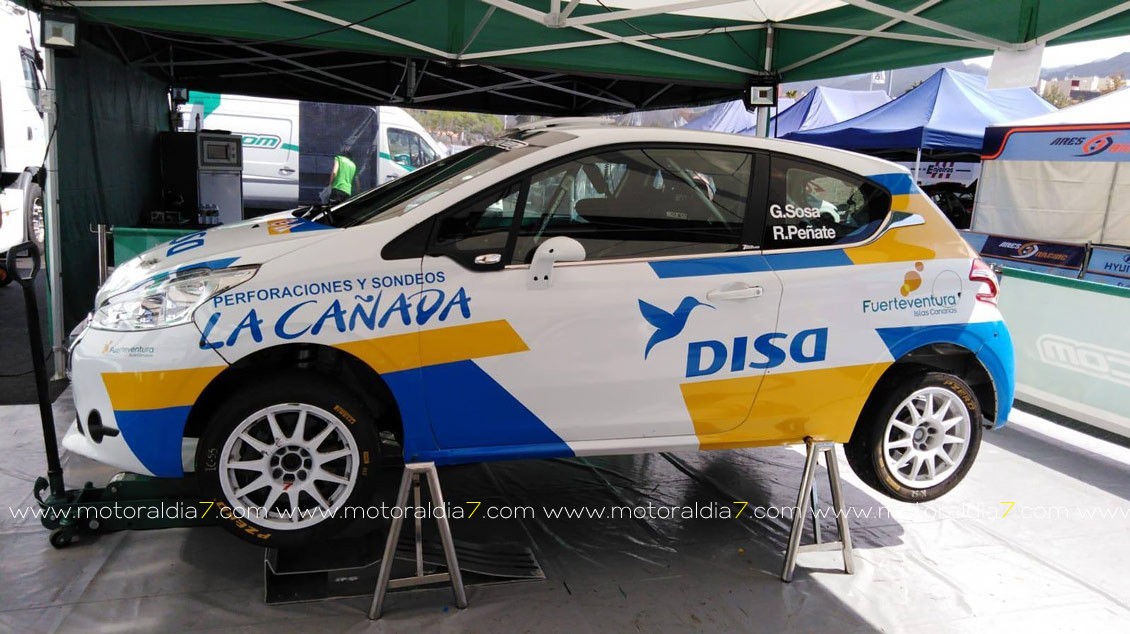 Gustavo Sosa no para, ahora el Rally Villa de Adeje