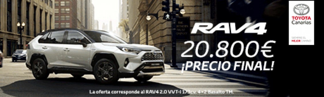 Toyota RAV4 ¡No vivas a medias!