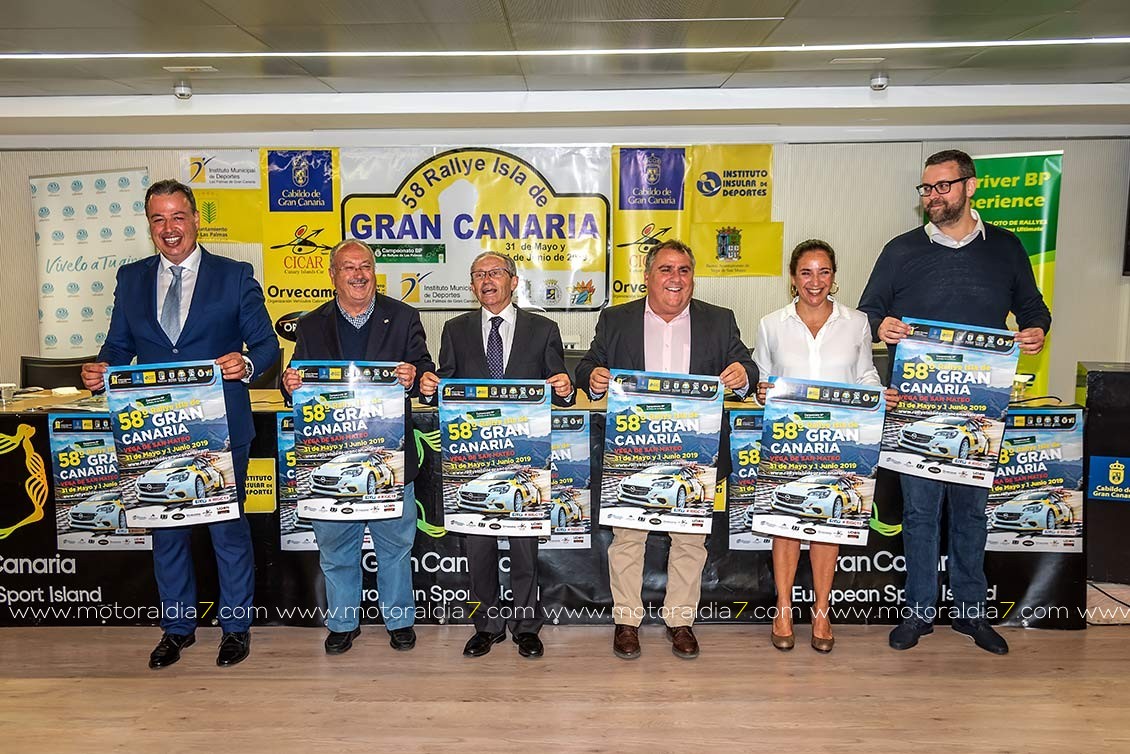 El decano ya tiene 58º edición, Rally Isla de Gran Canaria