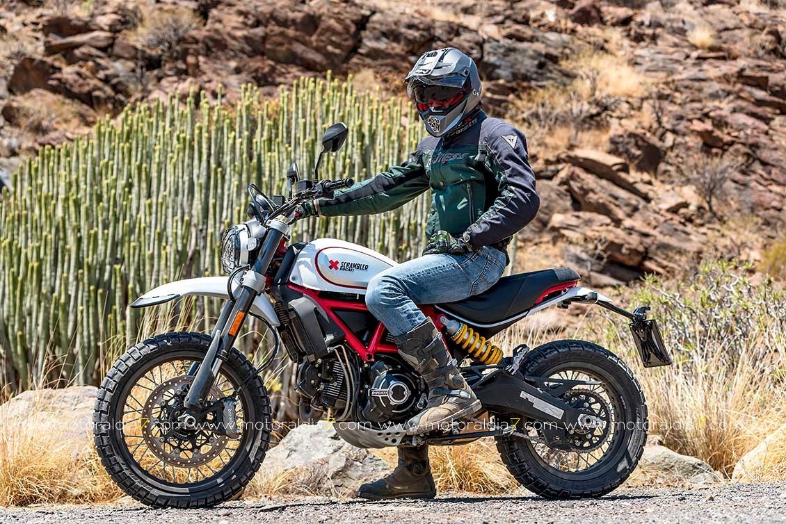 Scrambler Desert Sled 2019, subiendo el nivel