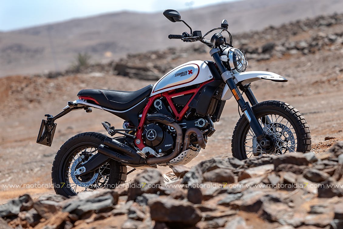 Scrambler Desert Sled 2019, subiendo el nivel