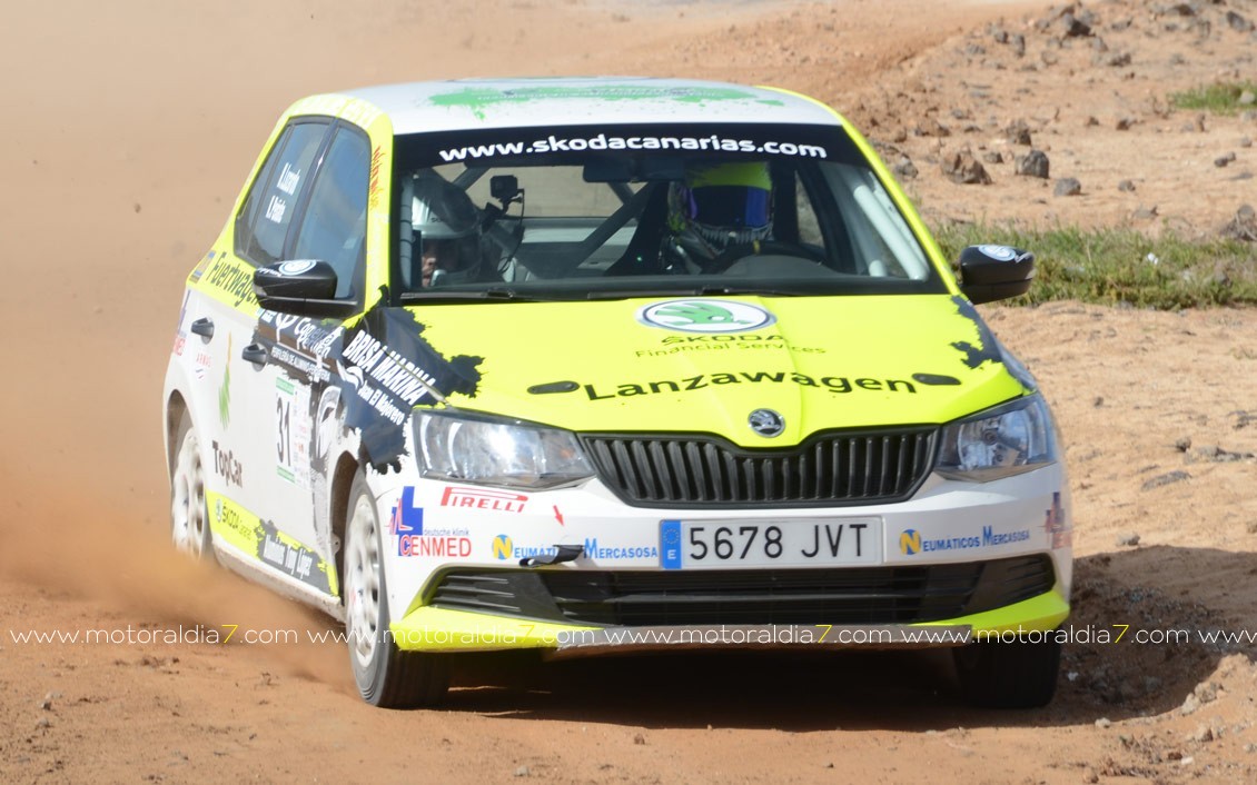 La Copa Škoda Fabia retoma el calendario en el Rally Puerto de Rosario