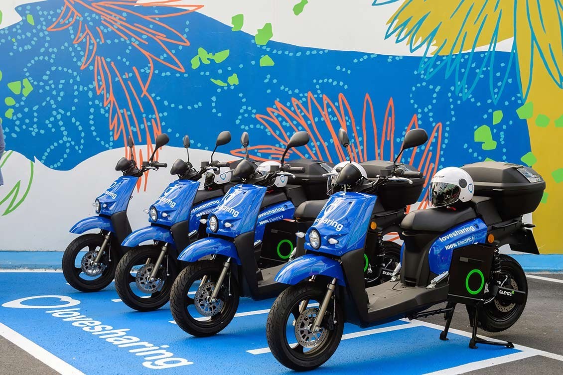 El primer motorsharing llega a Canarias de la mano de Lovesharing.