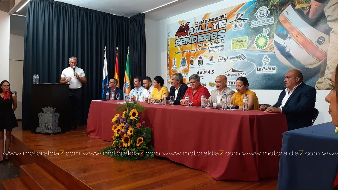 Presentado el 46º Rally Senderos de La Palma