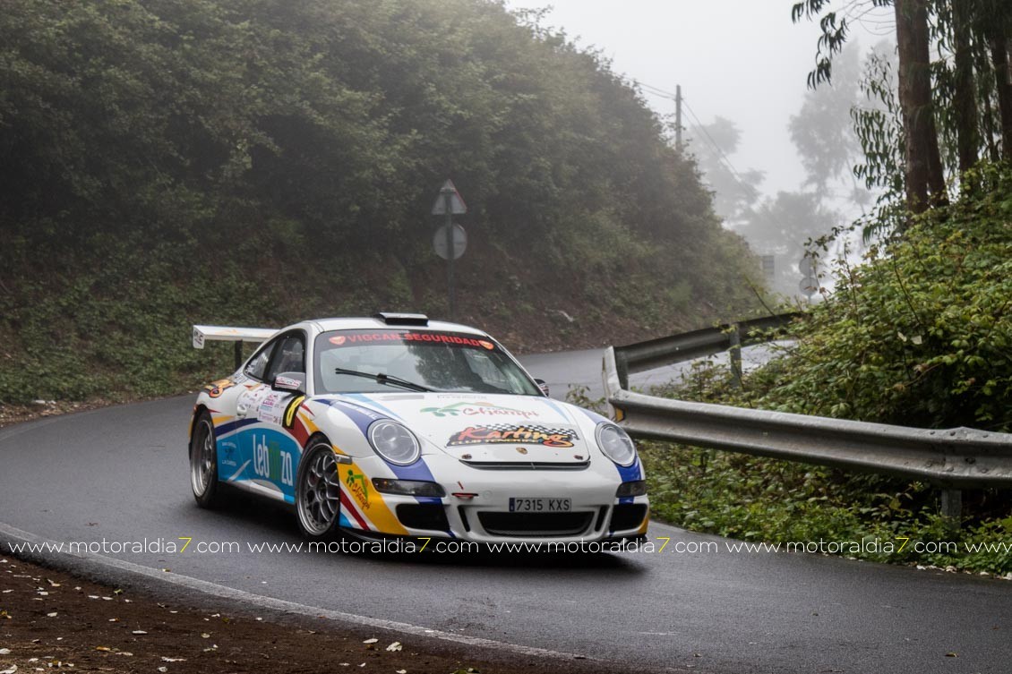 El Rally Ciudad de La Laguna se tiñó de negro