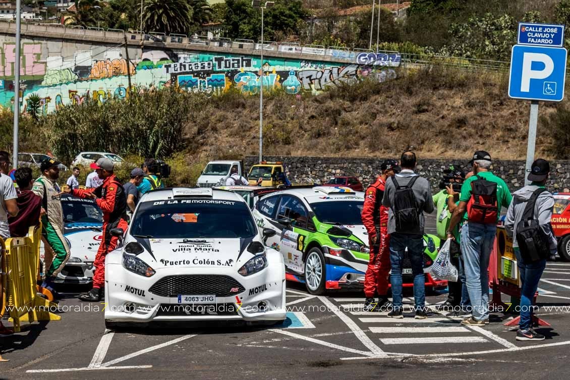 El Rally Ciudad de La Laguna se tiñó de negro