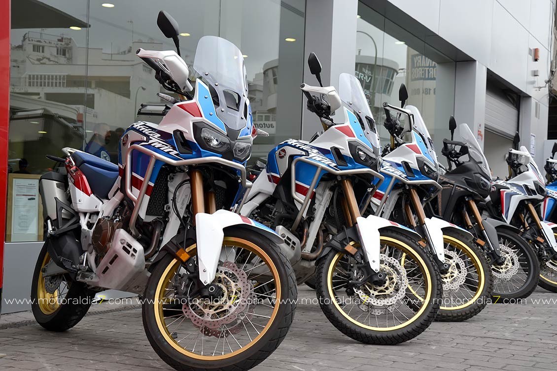 Honda Canarias celebra el I Seminario Africa Twin.