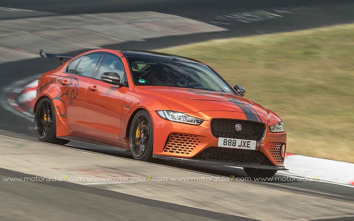 El Jaguar XE SV Project 8, la berlina más rápida del mundo