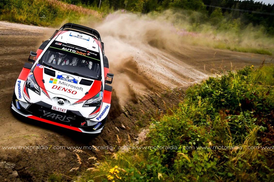 Latvala líder en un Rally de Finladia muy apretado