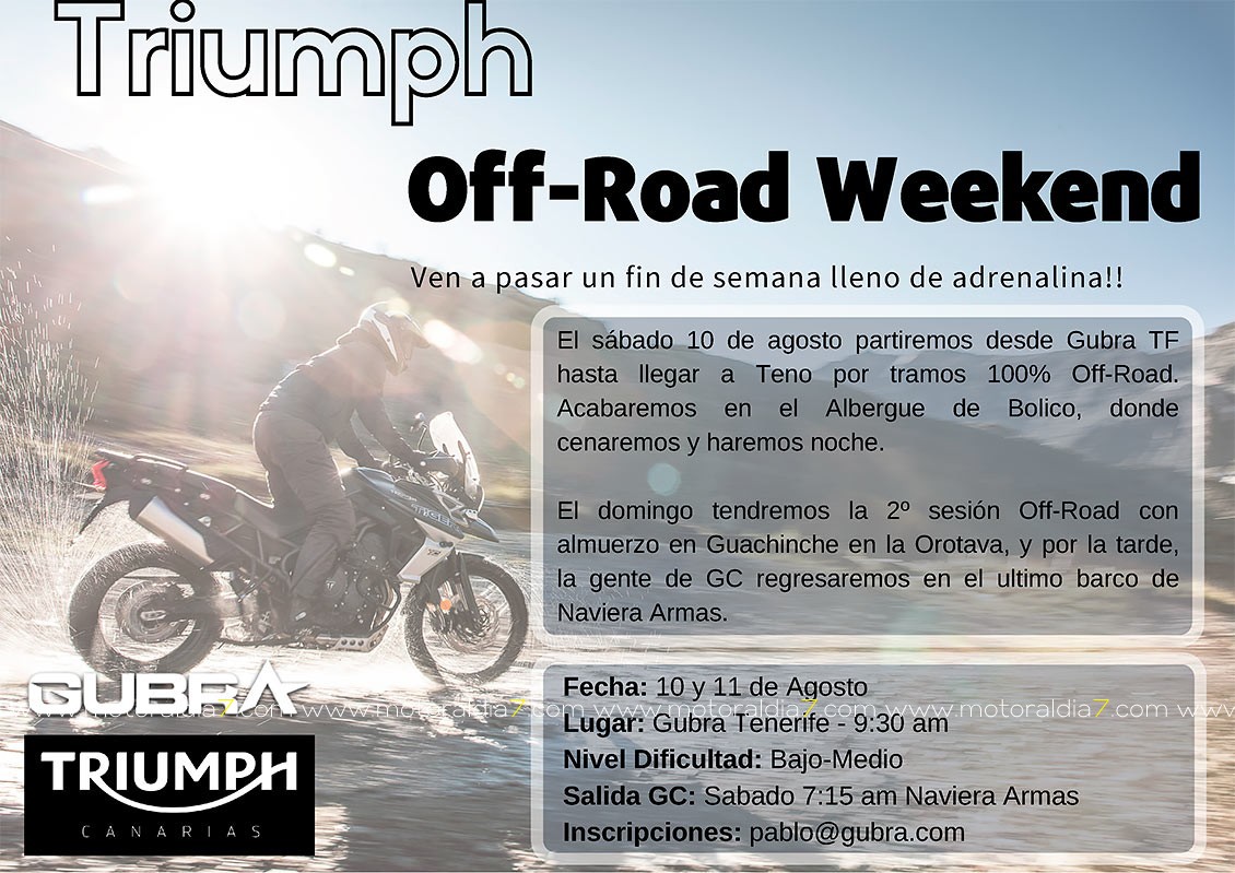 Triumph Off-Road Weekend