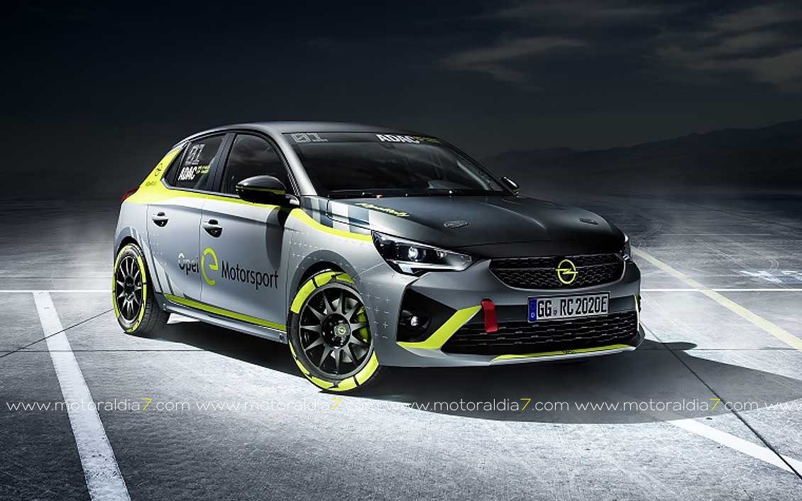 Opel Corsa-e Rally, 100% eléctrico