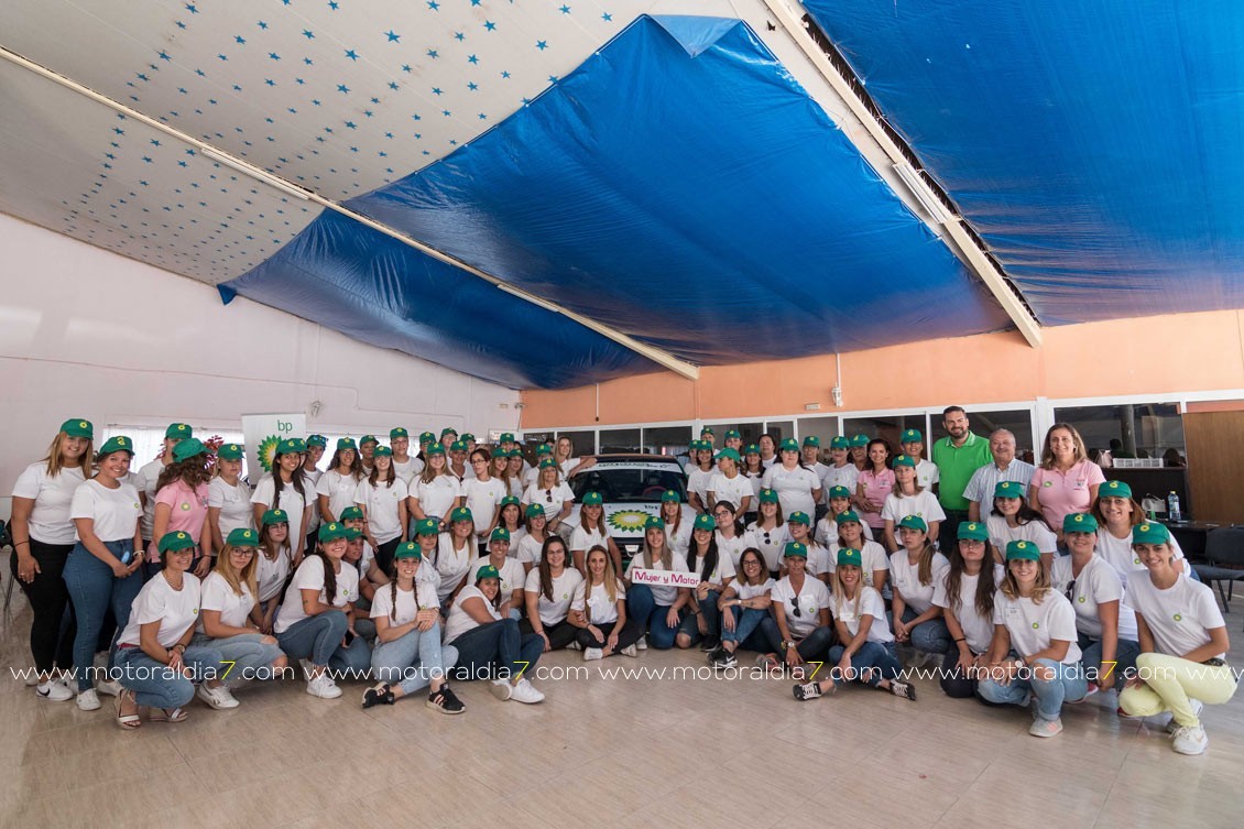 Rotundo éxito en el programa Mujer y Motor