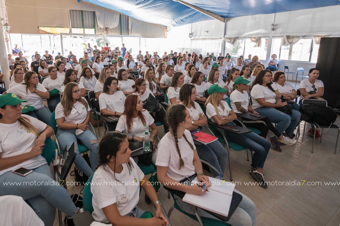 Rotundo éxito en el programa Mujer y Motor