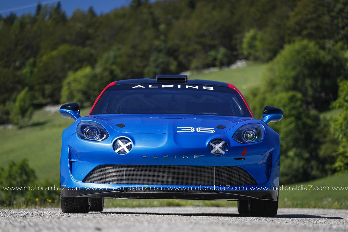 Un Alpine A110 para Rallys