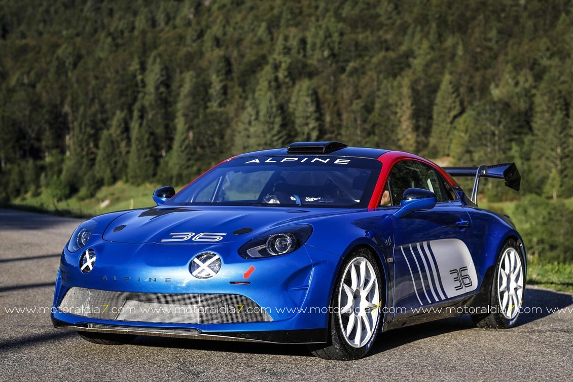 Un Alpine A110 para Rallys