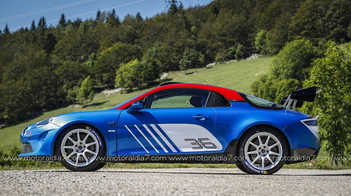 Un Alpine A110 para Rallys