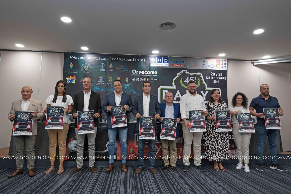 Presentación Oficial Rally La Palma Isla Bonita