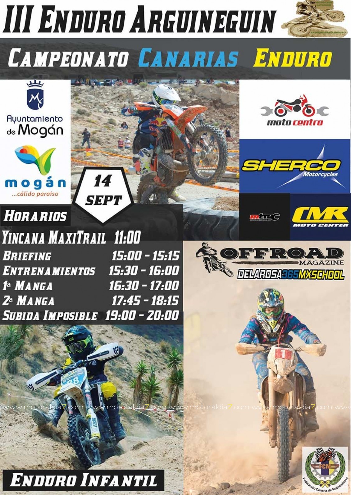 El  Campeonato Regional de Enduro 2019 llega a Gran Canaria