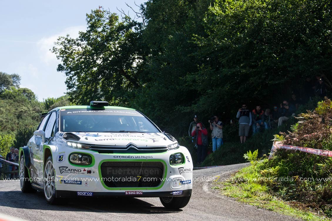 Emma Falcón no pudo con el Rally Princesa de Asturias por problemas físicos